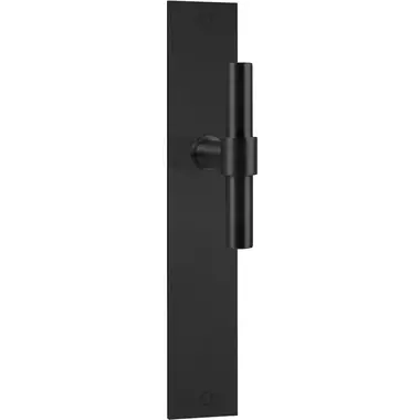 Deurkruk op schild Mat zwart PVD One Piet Boon PBT15P236SFC