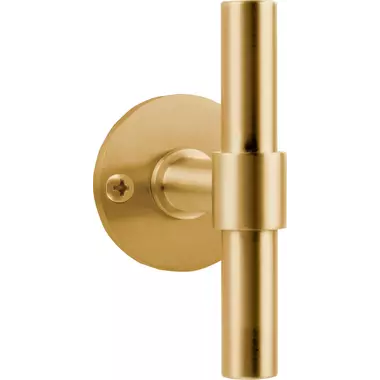 Deurknop Mat goud PVD One Piet Boon PBT15V, Vast op rozet