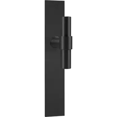 Deurkruk op schild Mat zwart PVD One Piet Boon PBT20P236SFC