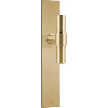 Deurkruk op schild Mat goud PVD One Piet Boon PBT20P236SFC