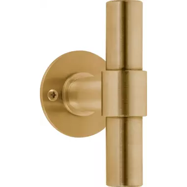 Deurknop Mat goud PVD One Piet Boon PBT20V, Vast op rozet