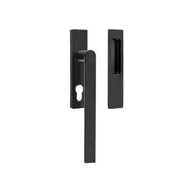 Hefschuifdeurbeslag Zwart PVD Arc Piet Boon PBA230Y PC69-Komgreep