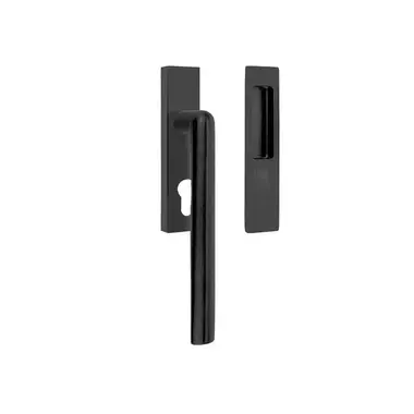 Hefschuifdeurbeslag Zwart PVD Inc Piet Boon PBI230Y PC69-Komgreep