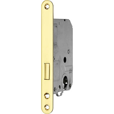Insteek kastslot cilinder Messing Doornmaat 50mm, 1200 serie