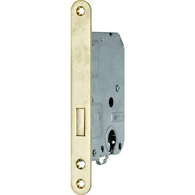 Insteek kastslot cilinder Messing antiek Doornmaat 50mm, 1200 serie