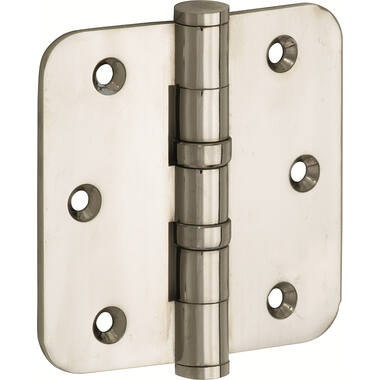 Kogellagerscharnier Nikkel Platkop 89x89mm