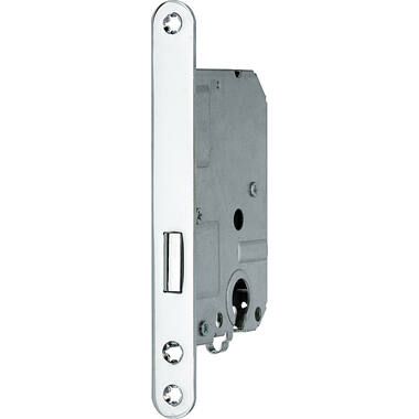 Insteek kastslot cilinder Chroom Doornmaat 50mm, 1200 serie
