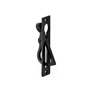 Schuifdeurtrekring kamer en suite Elegant Zwart 25x108mm