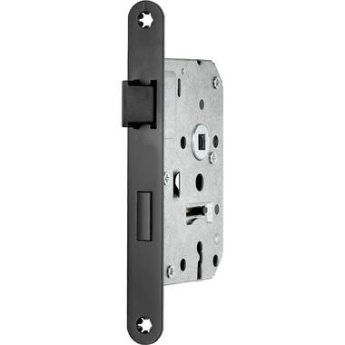 Insteek dag en nachtslot klavier SL56mm Zwart Doornmaat 50mm 1200 serie