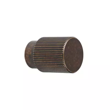 Meubelknop antiek Brons Arpa rond 22mm
