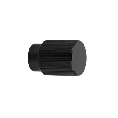 Meubelknop Zwart Arpa rond 22mm