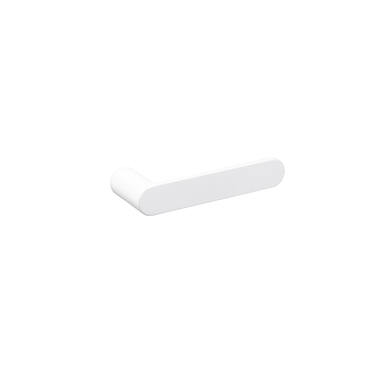 Deurklink Nuda Pure Wit met rozet 24mm