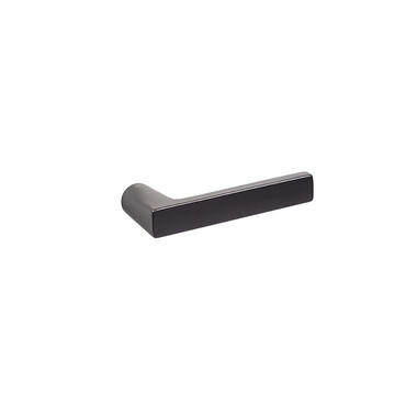 Deurklink Nuda Atlanta Mat Zwart met rozet 24mm