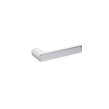 Deurklink Nuda Baar Chroom met rozet 24mm