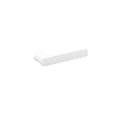 Deurklink Nuda Baar Wit met rozet 24mm