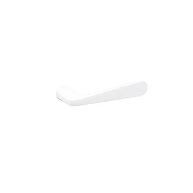 Deurklink Nuda Pepe Wit met rozet 24mm