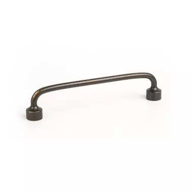 Meubelgreep donker antiek brons Floid hoh 192mm