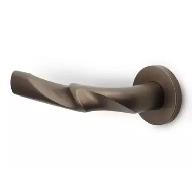 Gatdeel Links Brons Zaha Hadid Eleez ZH100-G geveerd op rozet