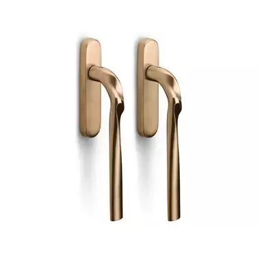 Hefschuifdeurbeslag Licht brons PVD Zaha Hadid Eleez ZH230PA Blind