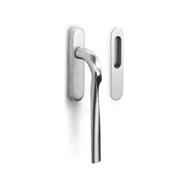 Hefschuifdeurbeslag Mat RVS Zaha Hadid Eleez ZH230 Blind