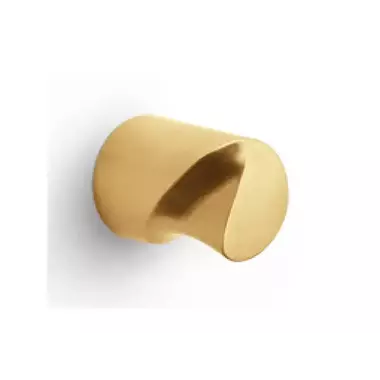Meubelknop Mat goud PVD Zaha Hadid Eleez ZH25M