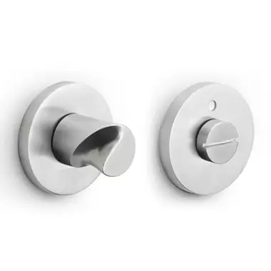 WC-sluiting Mat RVS Zaha Hadid Eleez ZHWC53 met indicatie