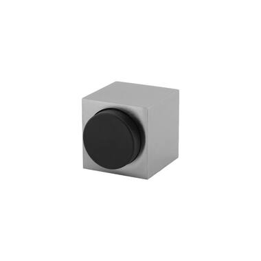Olivari deurstop Cubo chroom mat