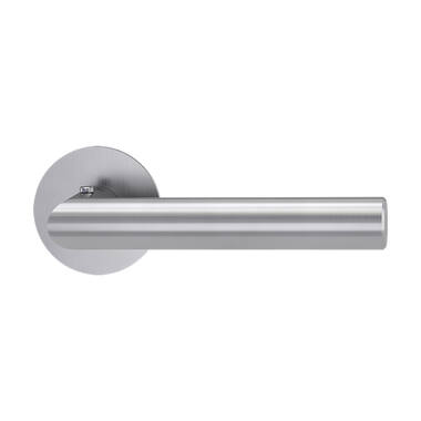 Griffwerk Deurklink Lucia Piatta S Smart2Lock RVS Rechts rond rozet