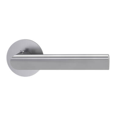 Griffwerk Deurklink TRI 134 Smart2Lock Rvs Rechts rond vlak rozet