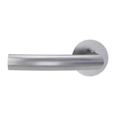 Griffwerk Deurklink Lorita Piatta S Smart2Lock Mat Rvs Links rond vlak rozet