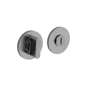 Olivari Wc-garnituur rond chroom mat