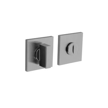 Olivari Wc-garnituur vierkant chroom mat