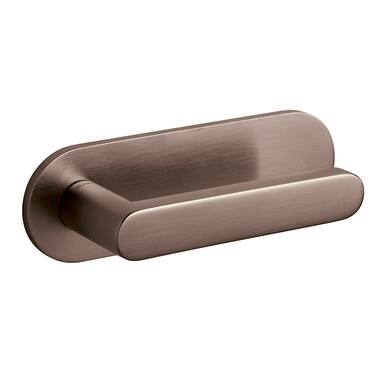Olivari deurkruk Link horizontaal schild brons mat PVD