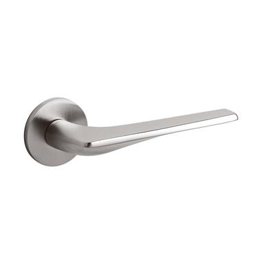 Olivari deurkruk Twist op rozet rvs mat PVD