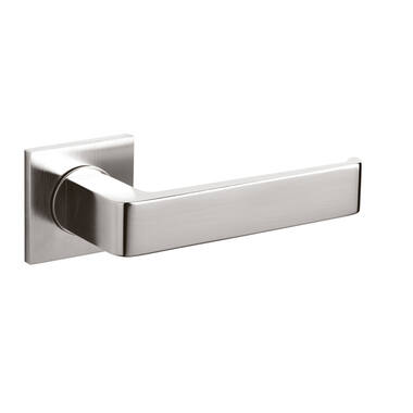 Olivari deurkruk Milano Q op rozet rvs mat PVD